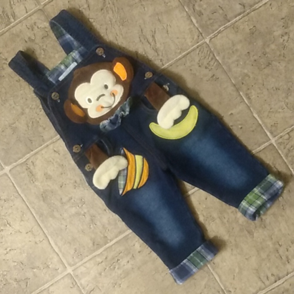 Kidscool Space 3D plush Monkey Overalls